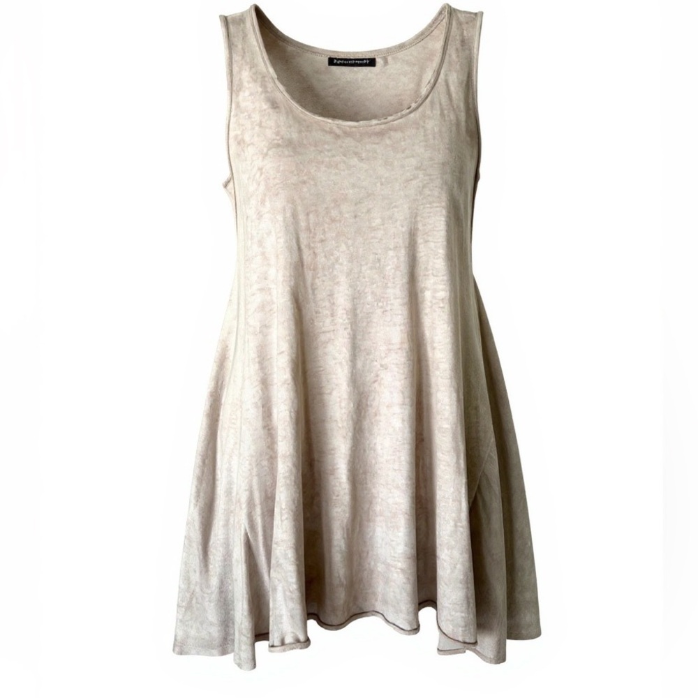 We are the Free: long gray tunic